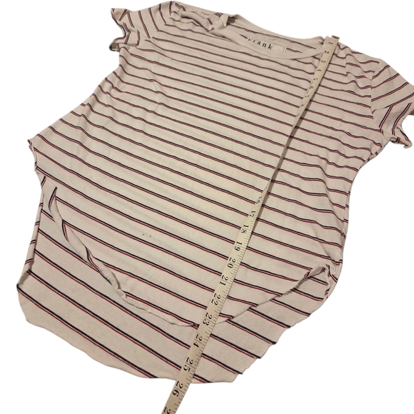 Frank & Eileen Tee Lab Vintage T-shirt Red White Blue Cotton Short Sleeve Medium - Picture 5 of 7